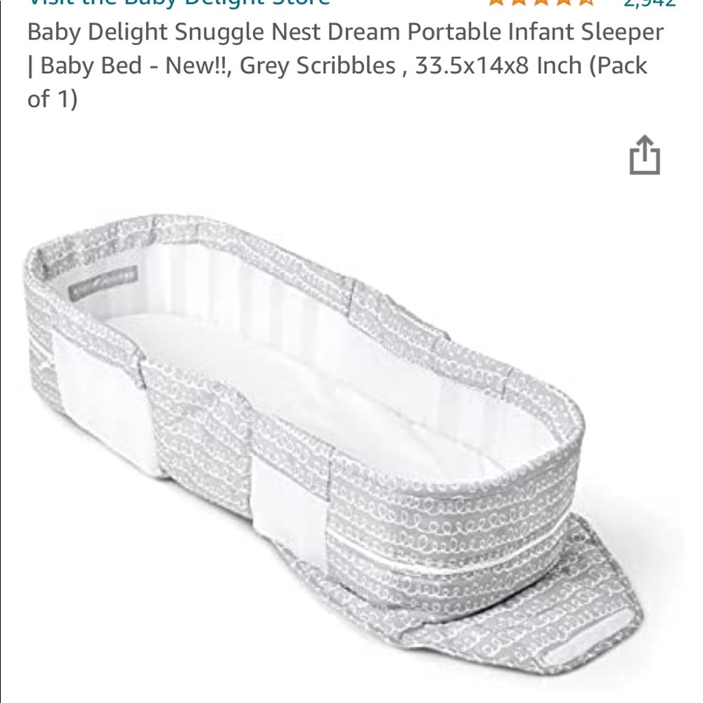 Baby delight snuggle nest